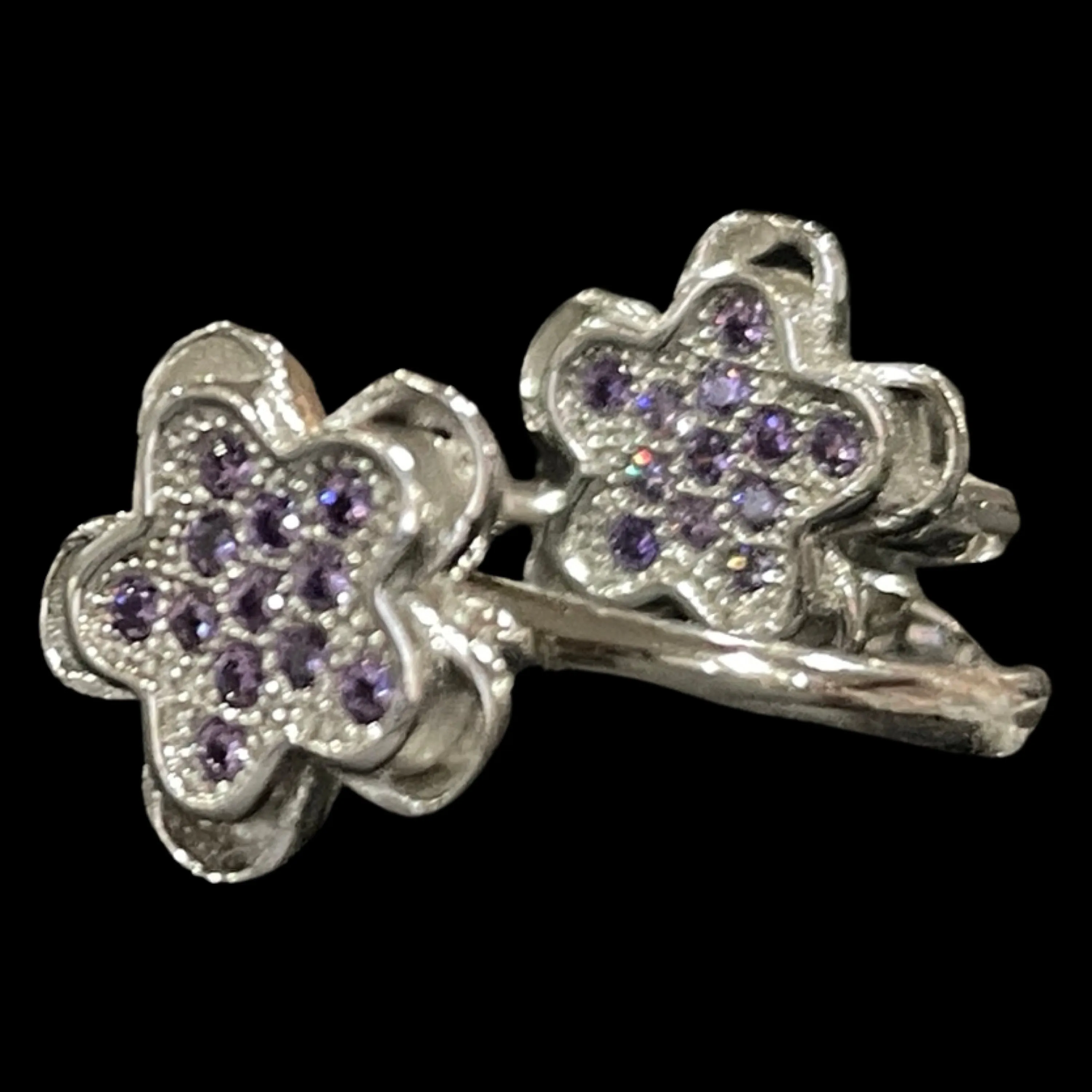 925 Sterling Silver CZ Toe-rings - Design #27