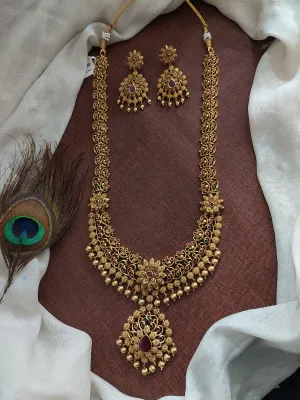 Antique Long Haram Set ~ Perfect for Festive Wear