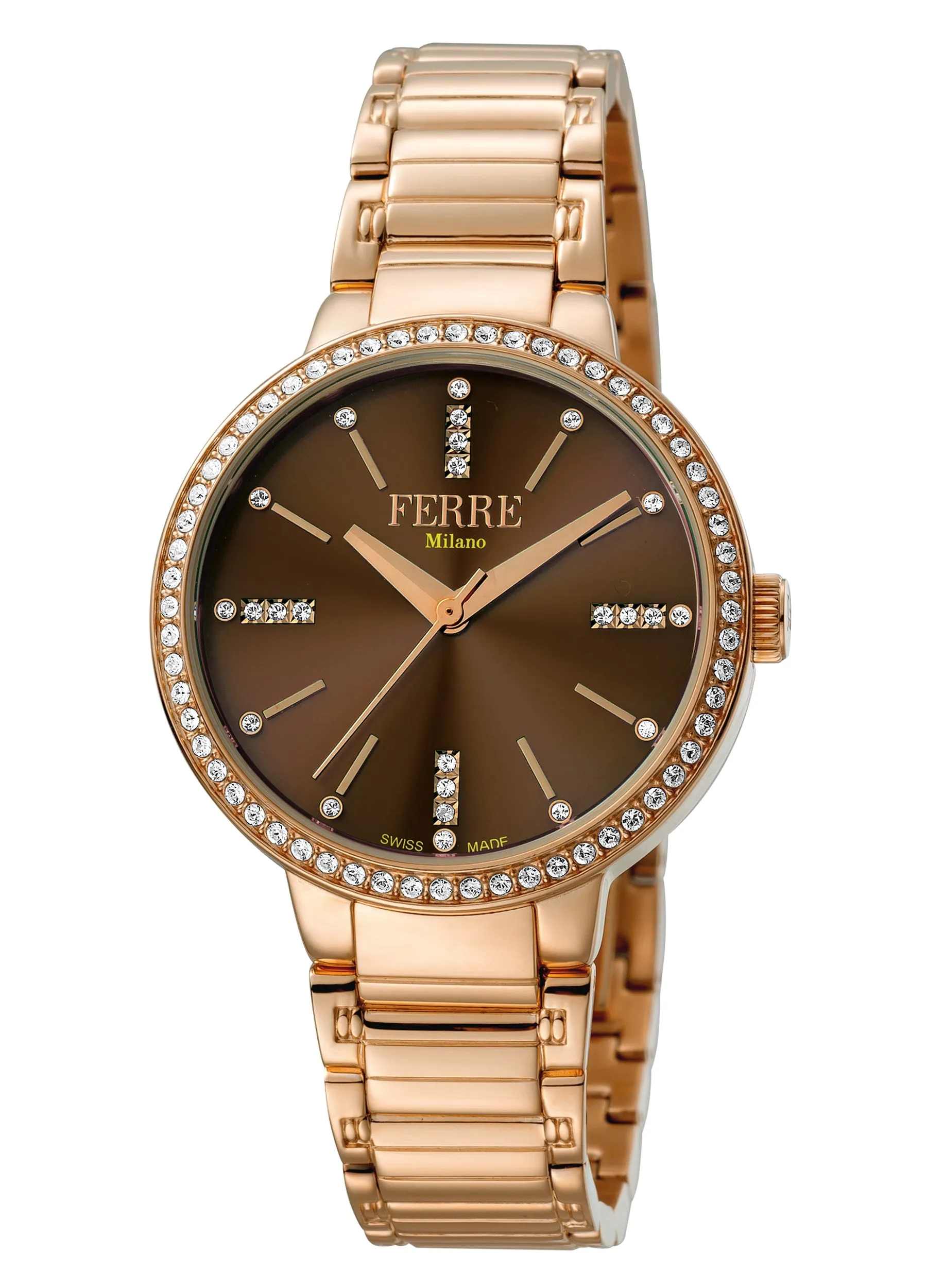 Ferre Milano Women's Donna Giada 34mm Quartz Watch FM1L084M0091