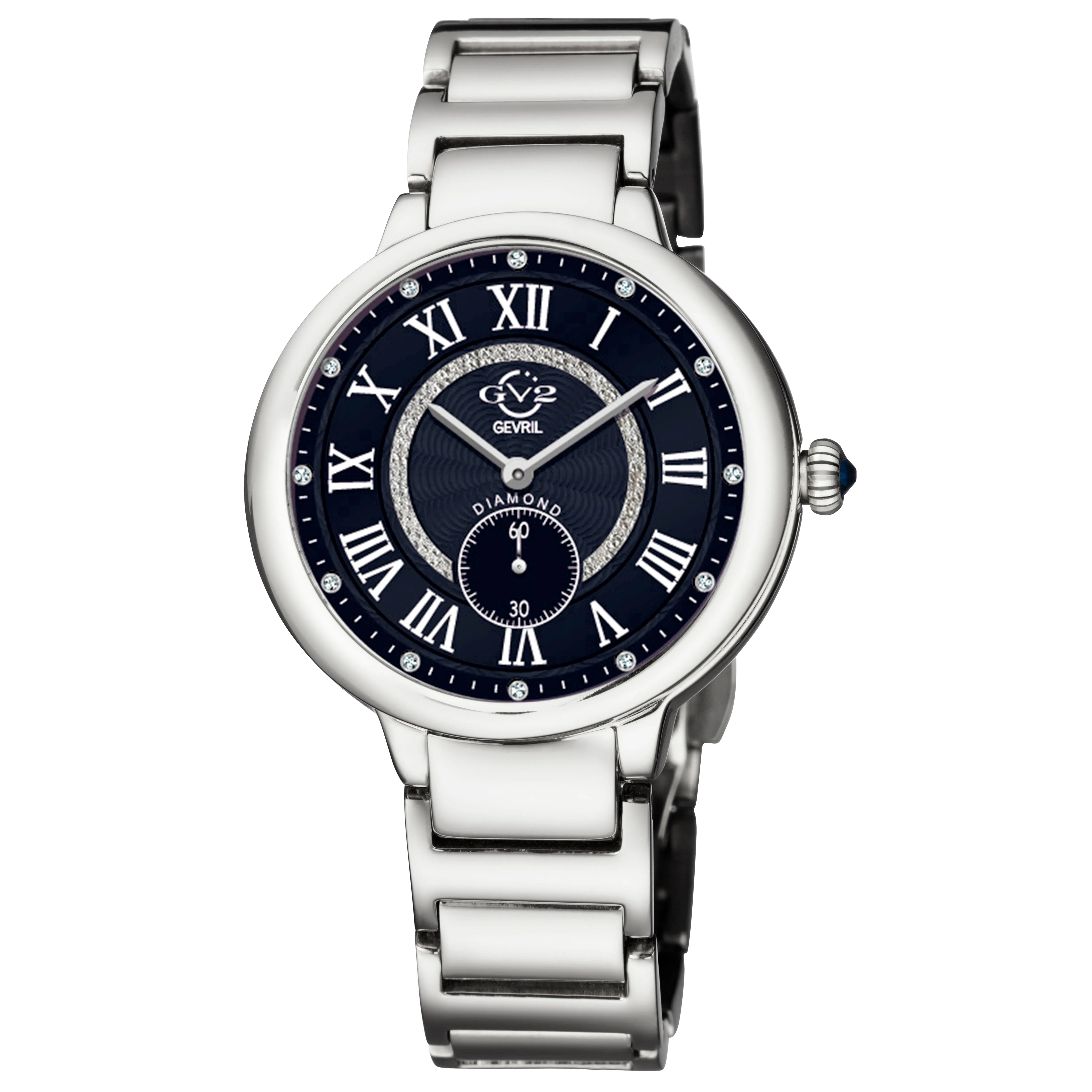 GV2 by Gevril Women's Rome 36mm Quartz Watch 12205B